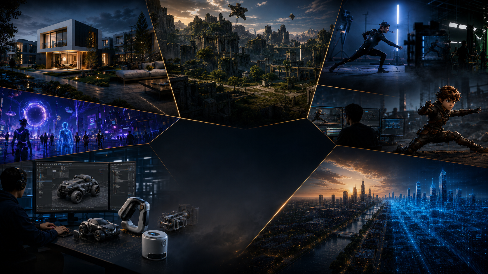 Solverto realtime 3D, architecture, games and metaverse projects